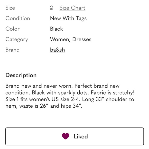 ba&sh Black and Silver Sequin Long Sleeve Dress - Picture 5 of 5